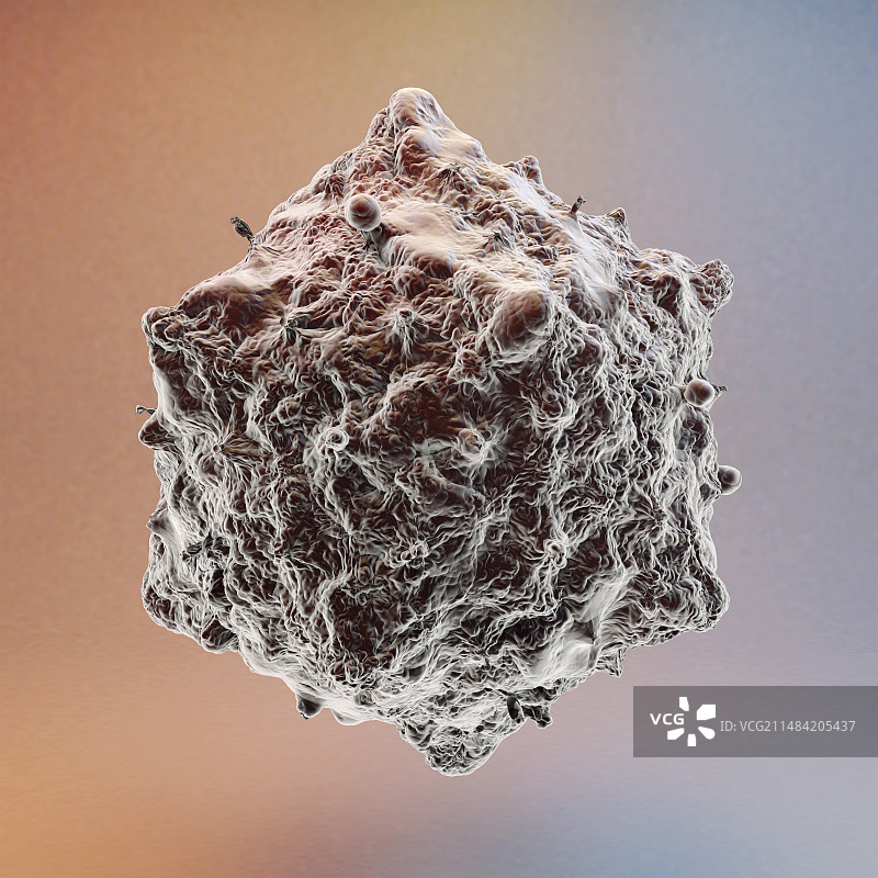 杀生物病毒分子模型图片素材