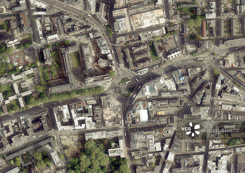 伦敦老街环岛图片素材