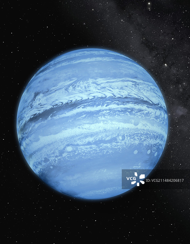 假想第九行星插画图片素材