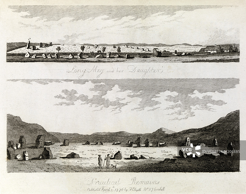 朗梅格及其女儿们的石圈图片素材