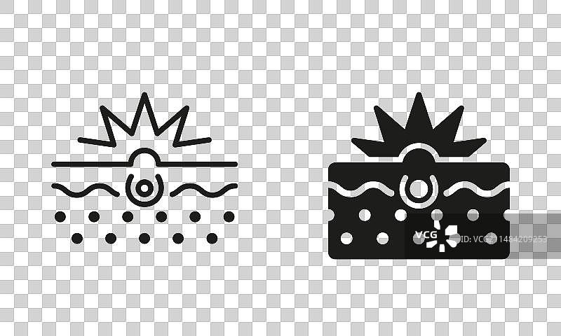 皮肤过敏反应痤疮医学问题图片素材