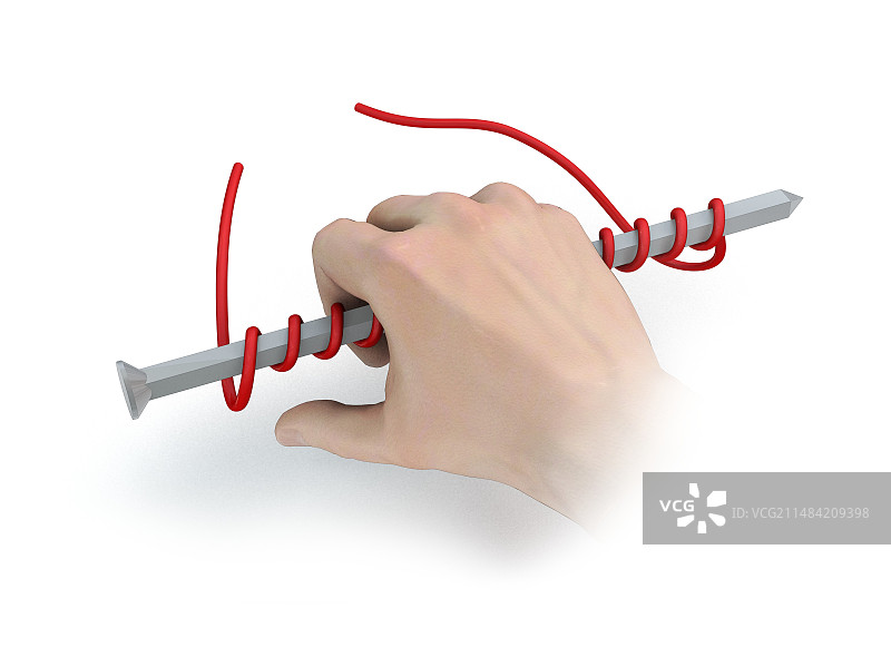 线圈右手定则图示图片素材