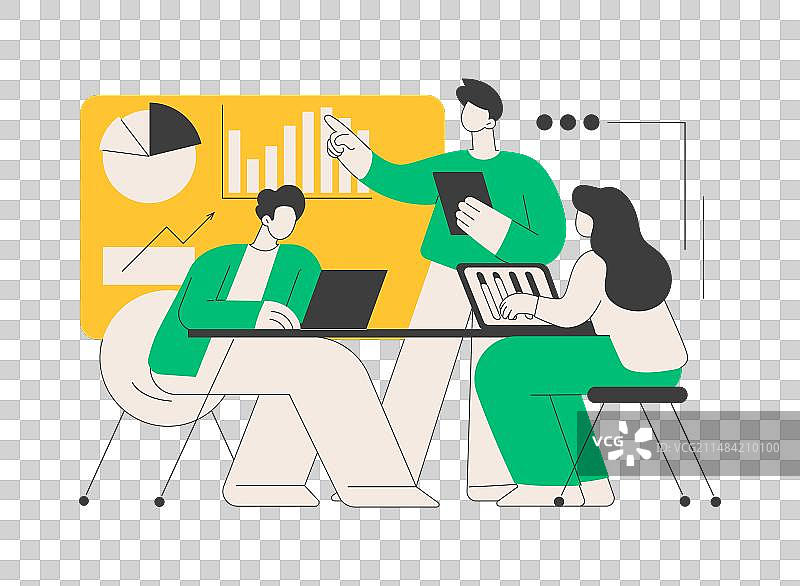 会议抽象概念图片素材