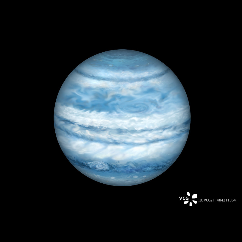 开普勒-1647 b系外行星插图图片素材