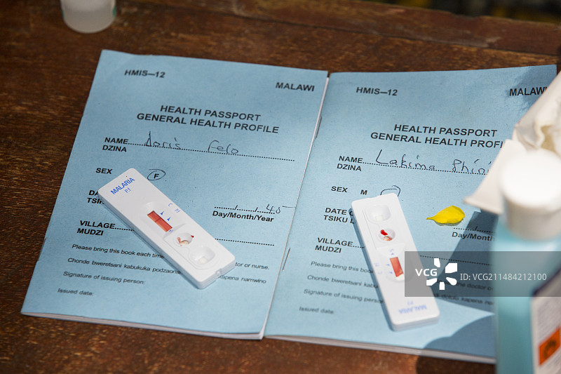 疟疾血液检测图片素材