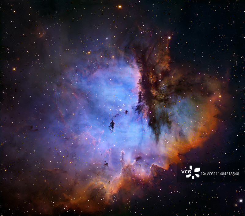 NGC 281发射星云图片素材