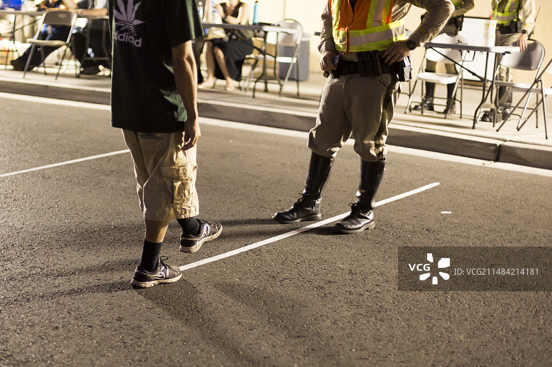 戒酒检查点测试图片素材