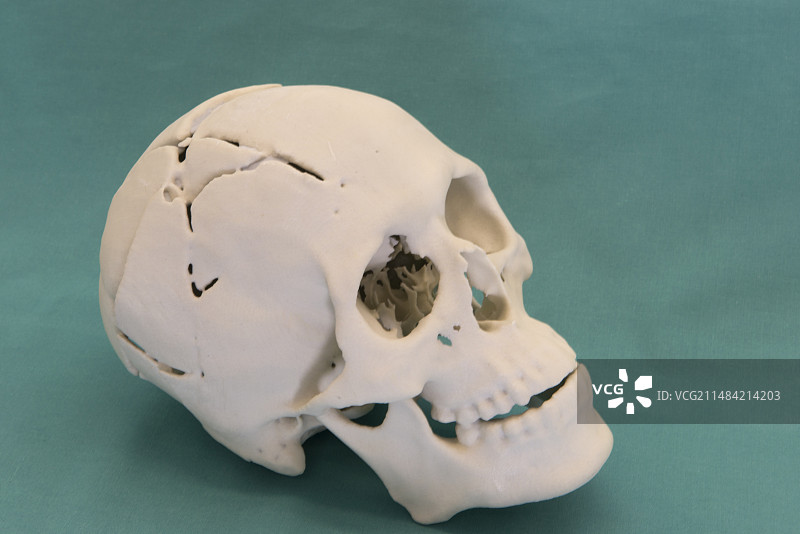 法医3D尸检重建图片素材