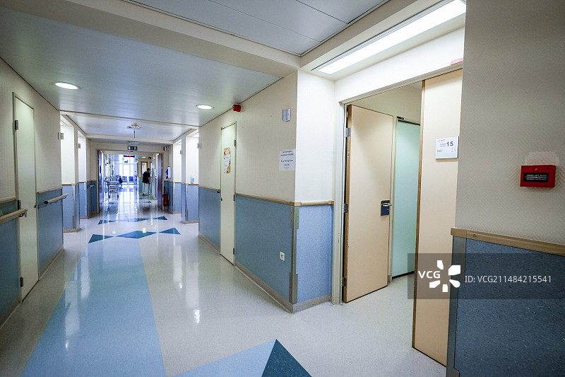 医院的走廊图片素材