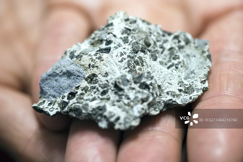 希克苏鲁伯陨石坑角砾岩样本图片素材