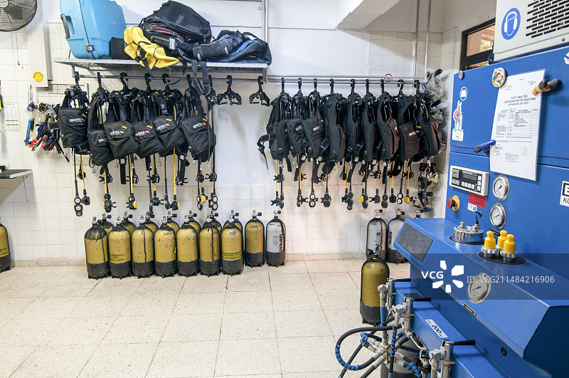 塞浦路斯拉纳卡水肺潜水俱乐部图片素材