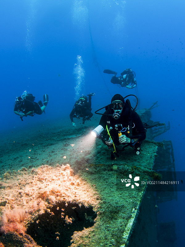 泽诺比娅号沉船图片素材