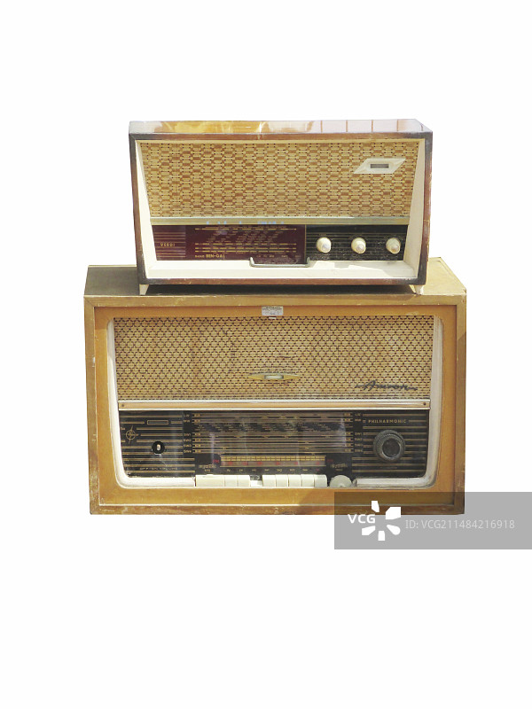 复古收音机接收器图片素材