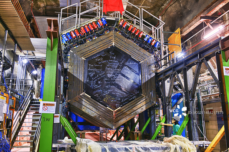 MINERvA中微子散射实验图片素材