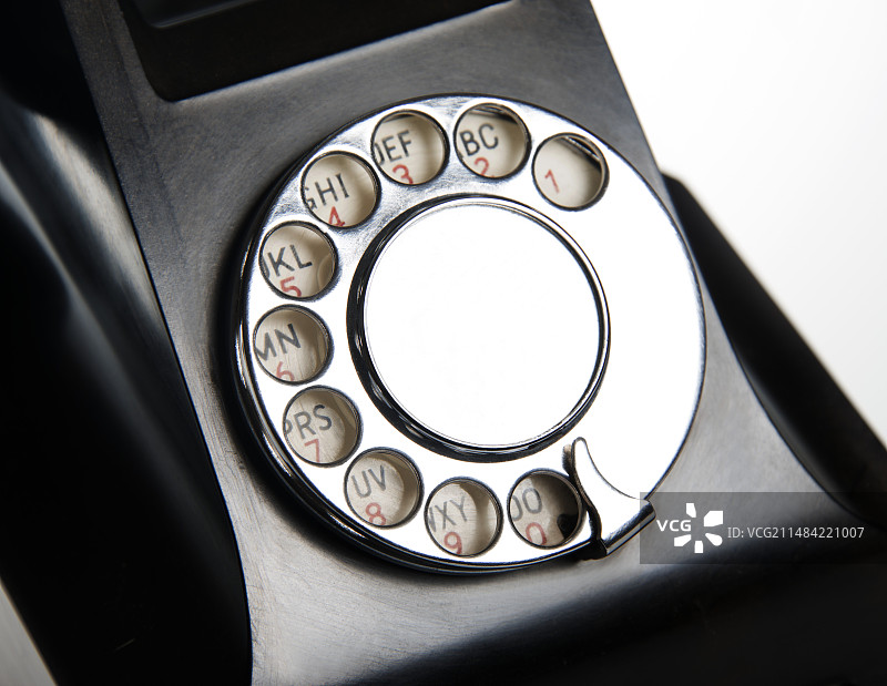 胶木电话拨号盘图片素材