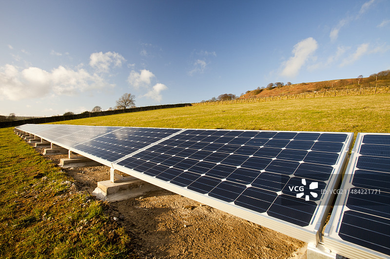 太阳能电池板图片素材