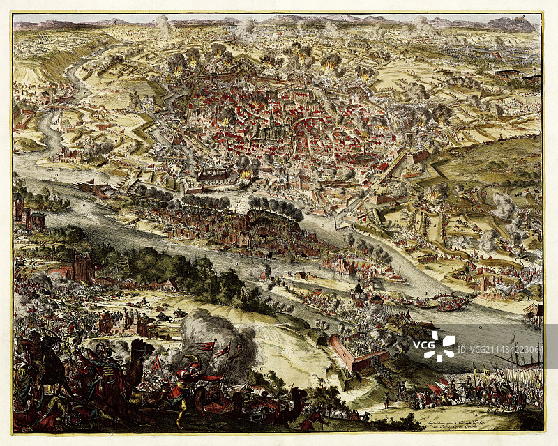 维也纳战役,1683年图片素材
