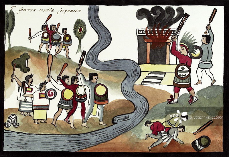 科约阿坎战役，15世纪图片素材