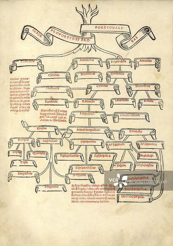 比例和比例性，1509年图片素材