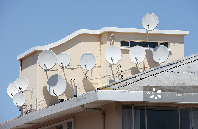 电视卫星天线图片素材