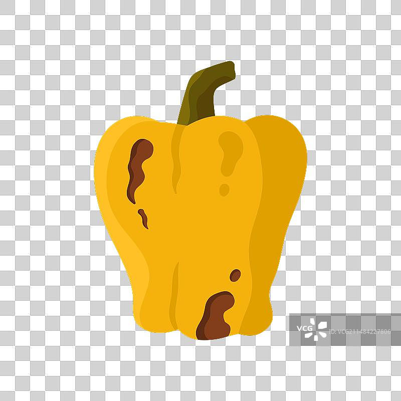 腐烂的甜椒图片素材