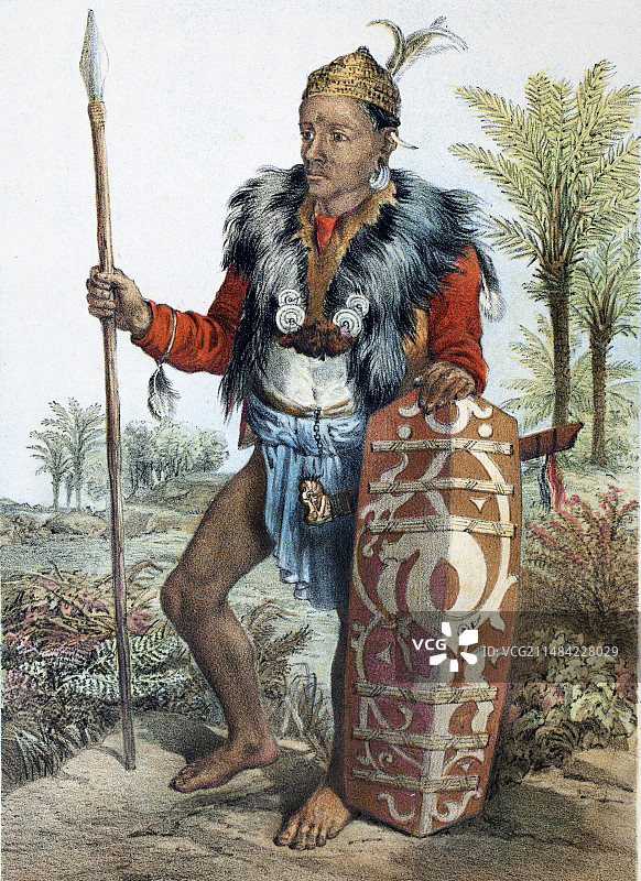 1881年卡尔·博克达雅克猎头图片素材