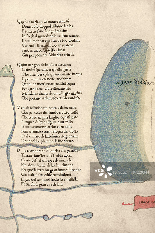 15世纪宇宙志诗歌图片素材