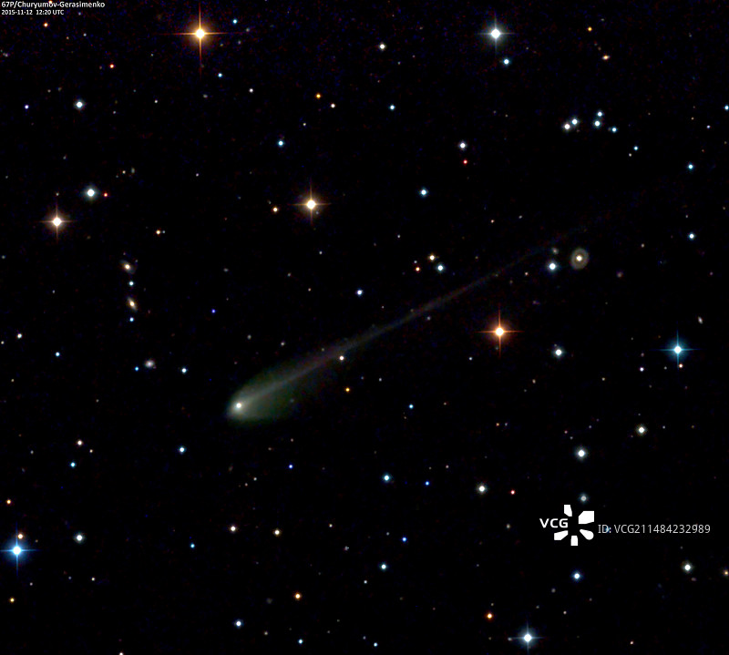 丘留莫夫－格拉西缅科彗星(67P)图片素材