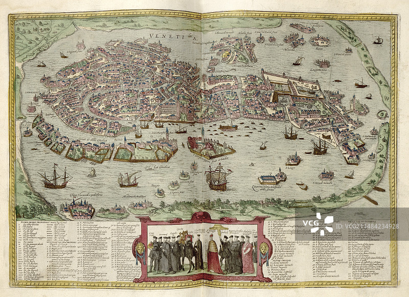 16世纪的威尼斯图片素材