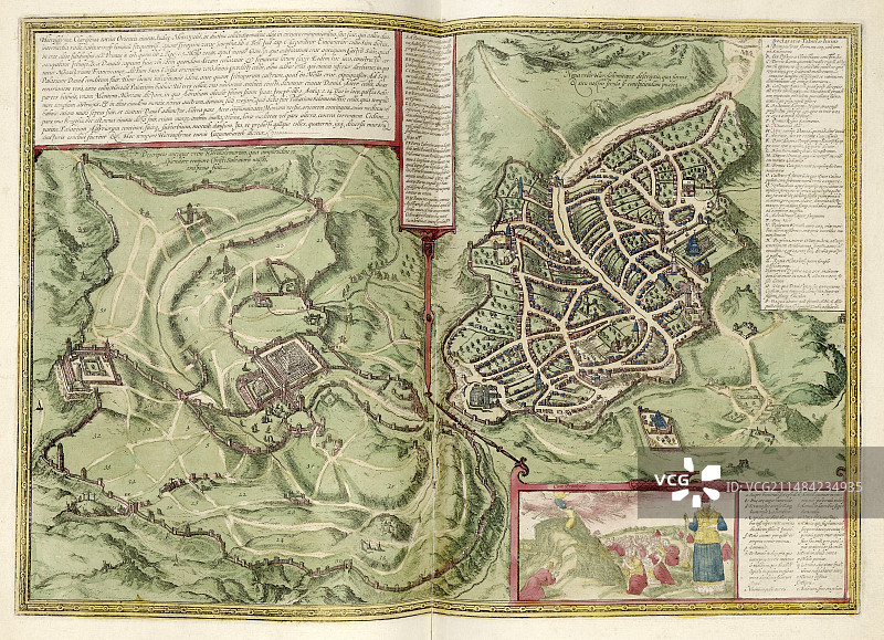 16世纪的耶路撒冷图片素材