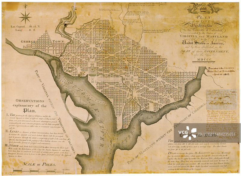 美国华盛顿特区计划图片素材