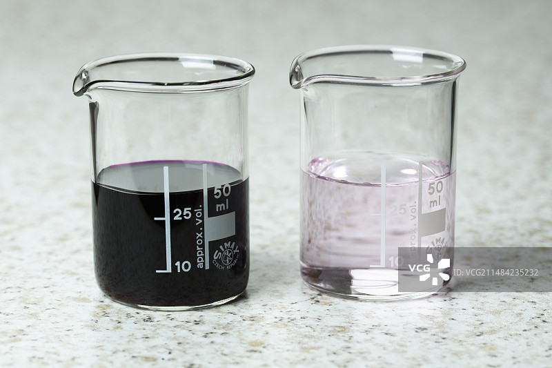 过氧化氢氧化还原反应图片素材