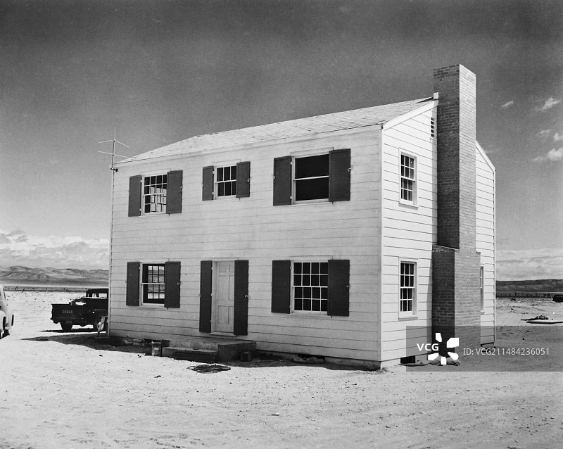 1955年“线索”原子弹试验图片素材