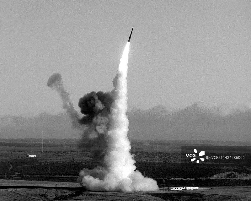 民兵核导弹发射（1980年）图片素材
