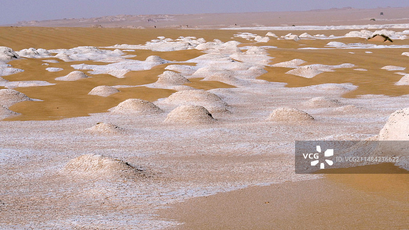 史前撒哈拉湖泊沉积物,乍得图片素材