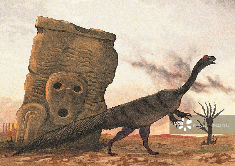 板龙恐龙插画图片素材