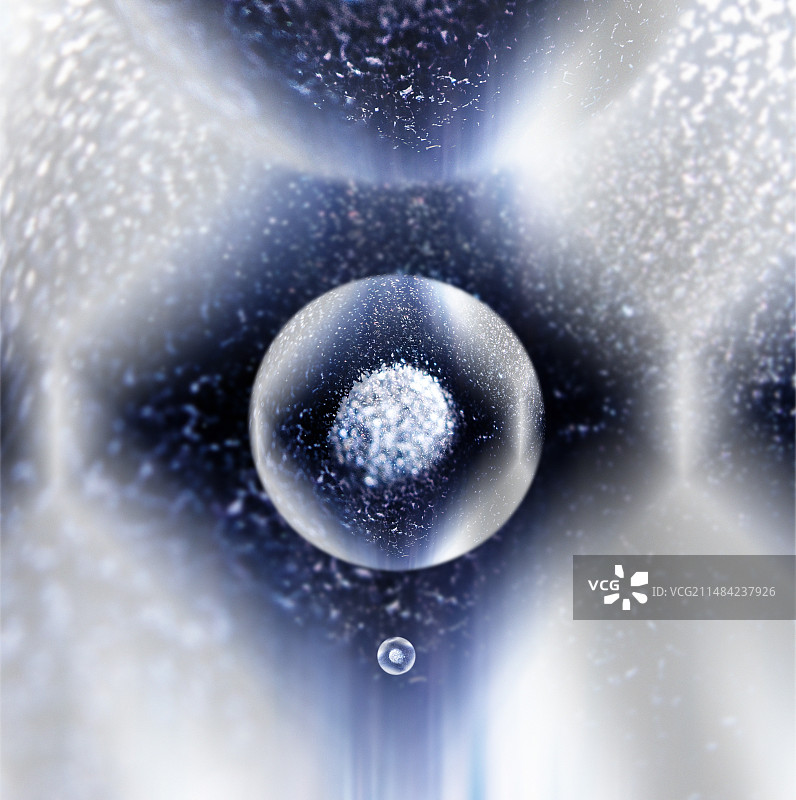 生物学生命概念插画图片素材