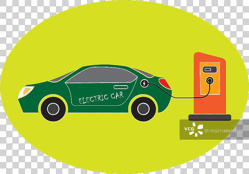 电动汽车图标图片素材