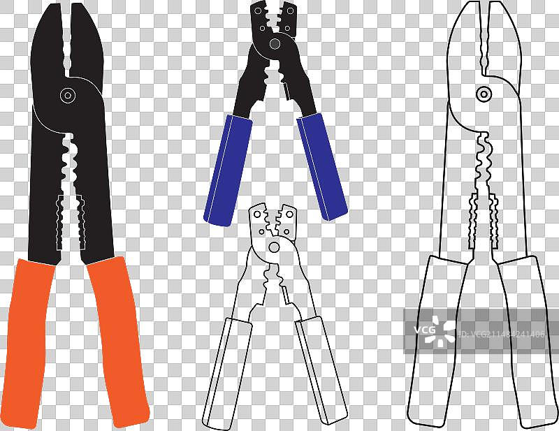 剥线钳图标图片素材