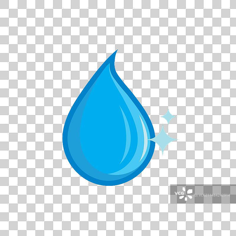 水滴图标元素概念设计图片素材