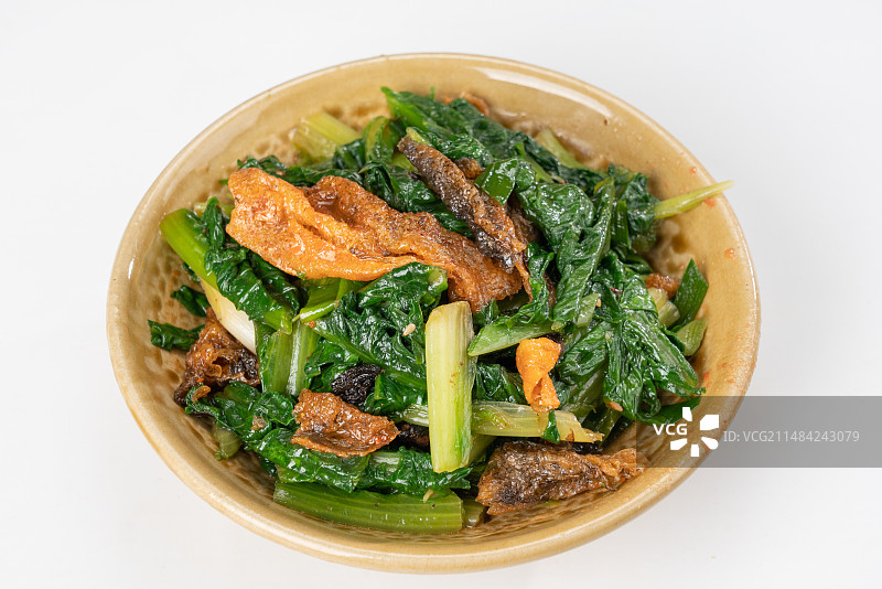 豆豉酸鱼油麦菜图片素材