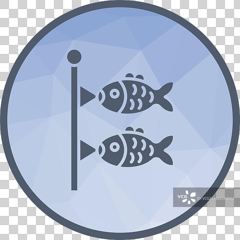 鲤鱼旗图标图像图片素材