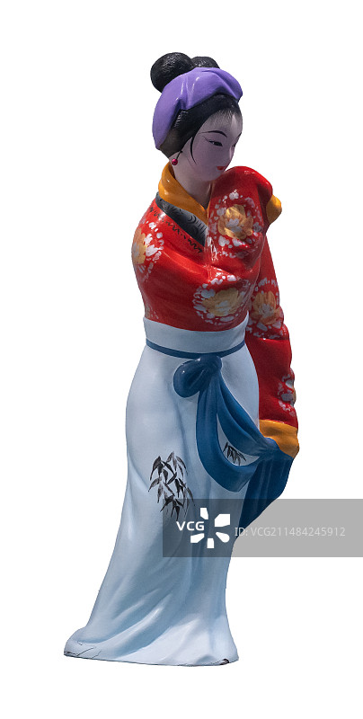 天津泥人张金陵十二钗图片素材