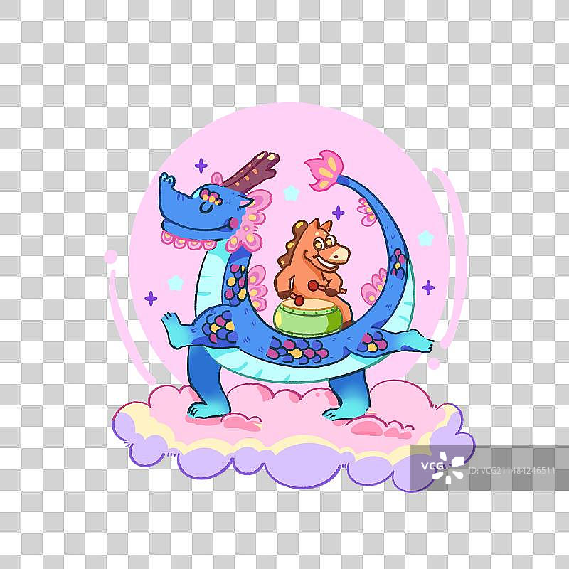 龙马精神图片素材