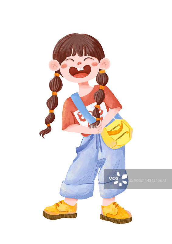 微笑女孩图片素材