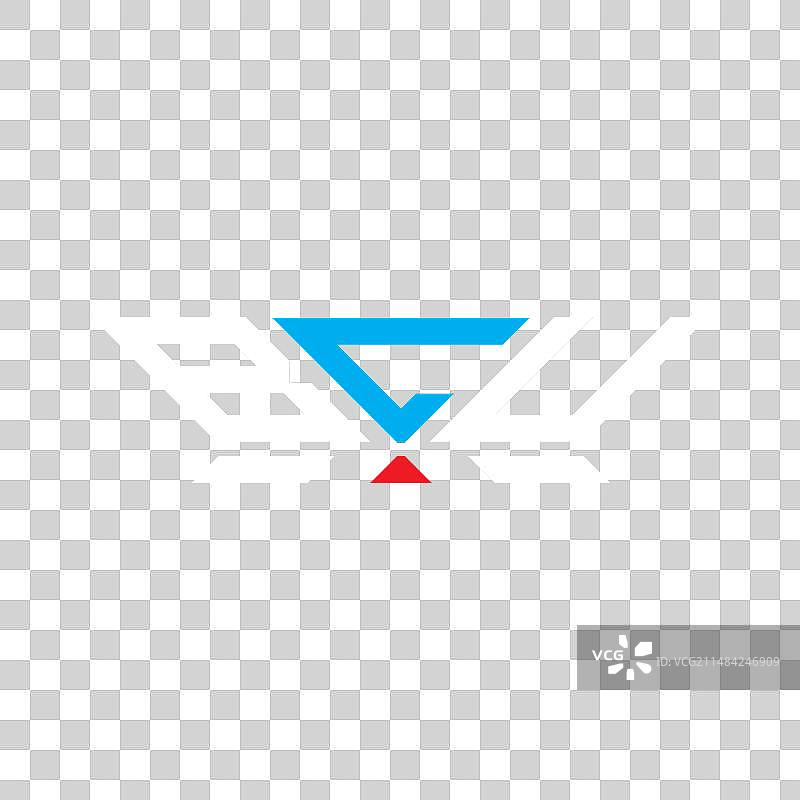 BLU字母标志设计图片素材