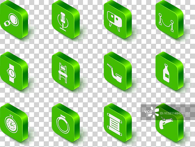 麦克风电视桌架绳索隔离瓶子合集图片素材