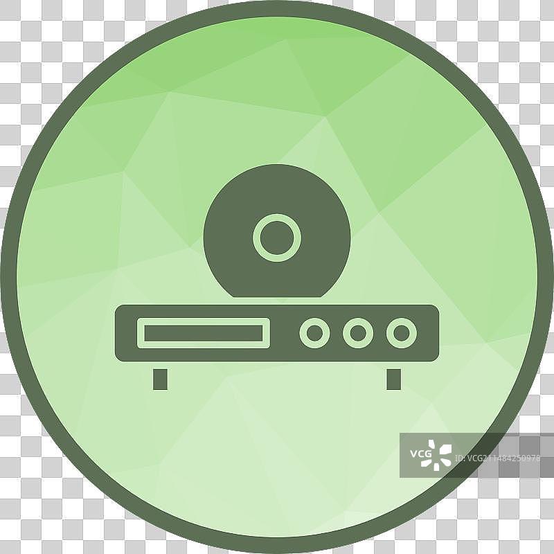 光盘播放器图标图像图片素材
