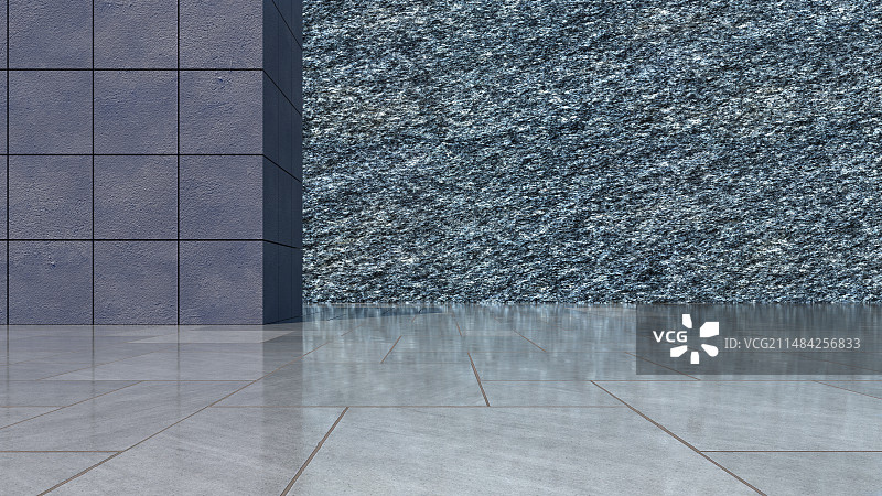 3D现代城市建筑空间图片素材