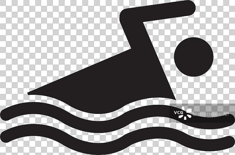 游泳图标图片素材